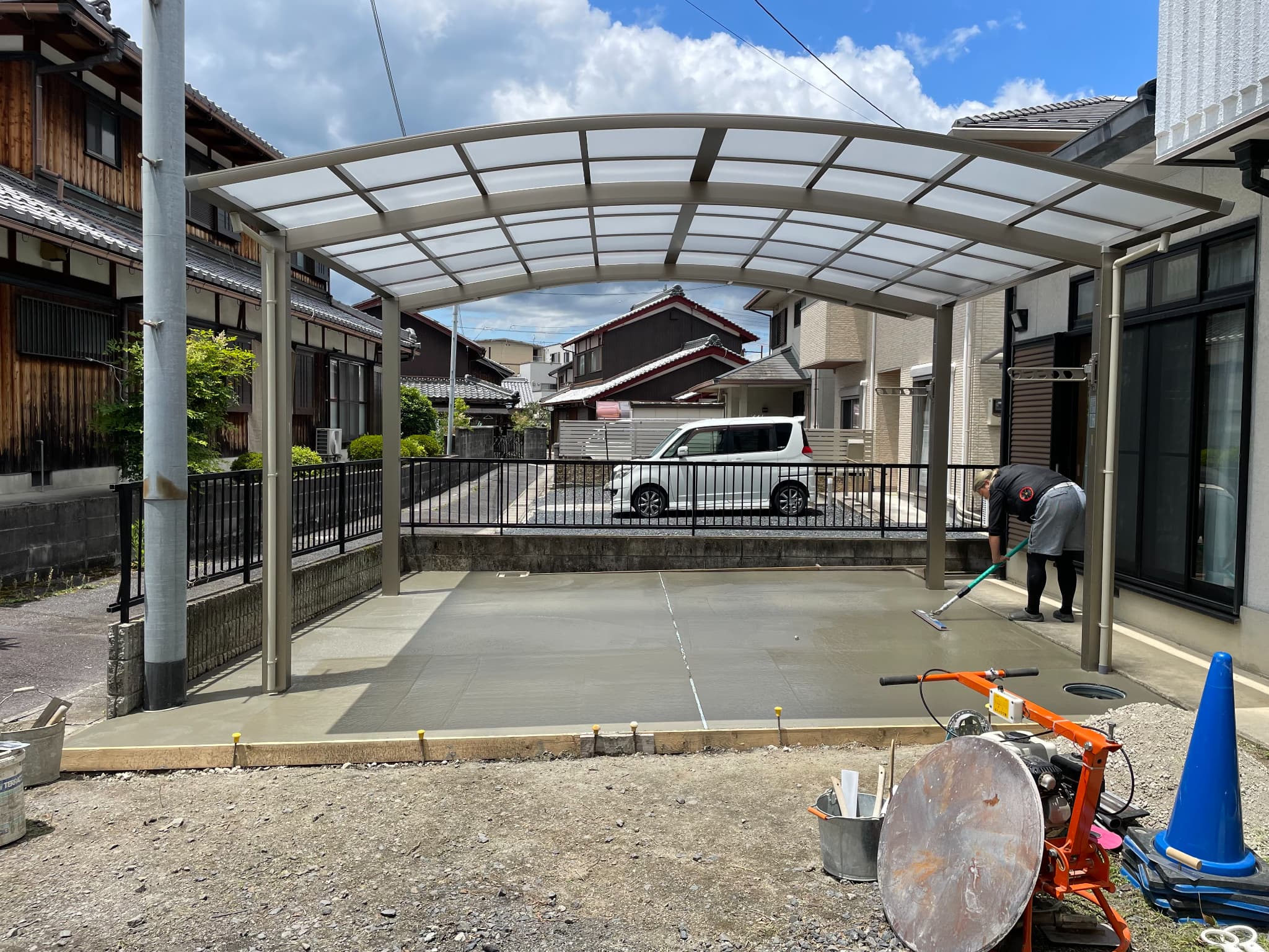 カーポート設置工事