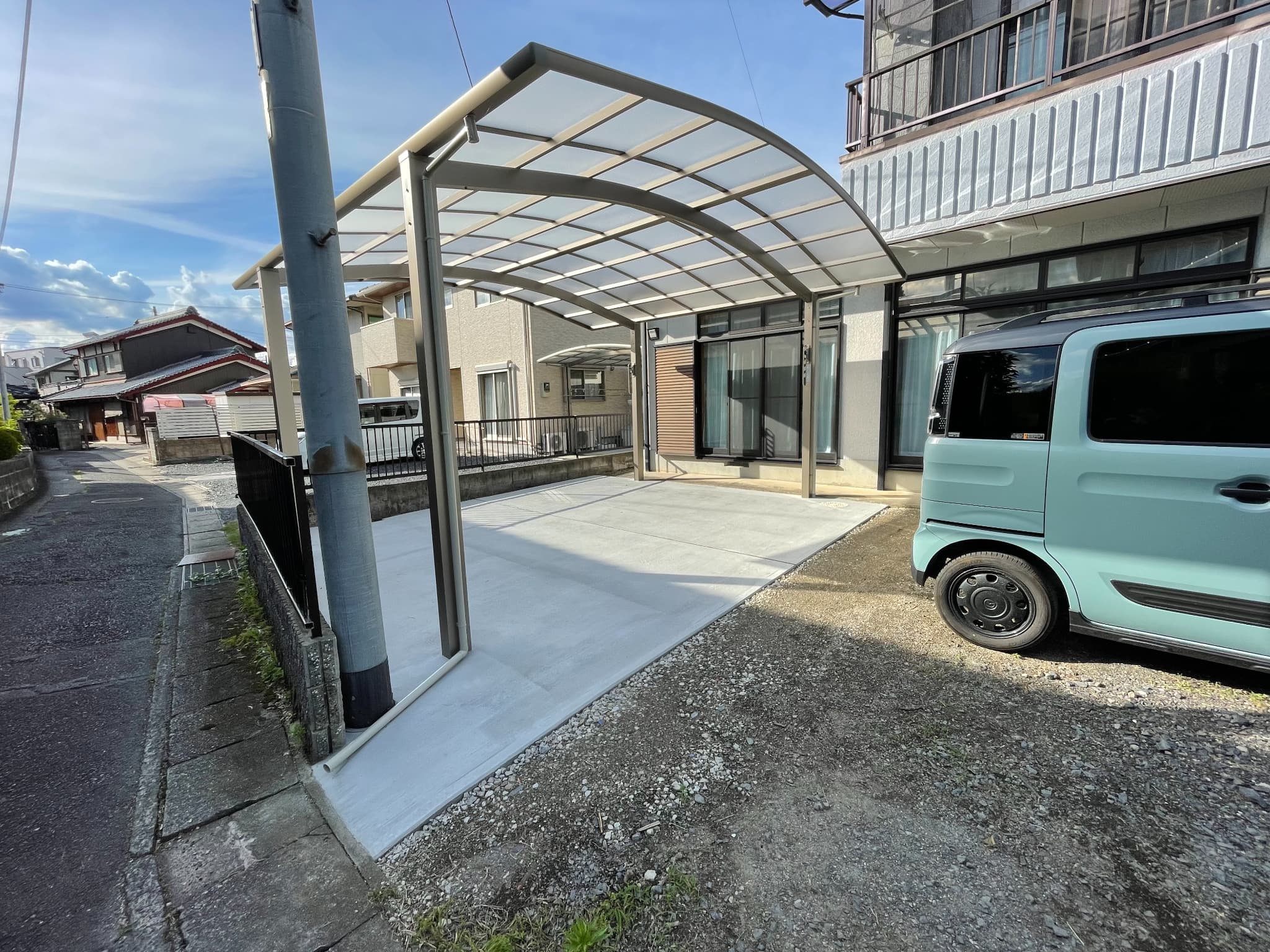 カーポート工事イメージ